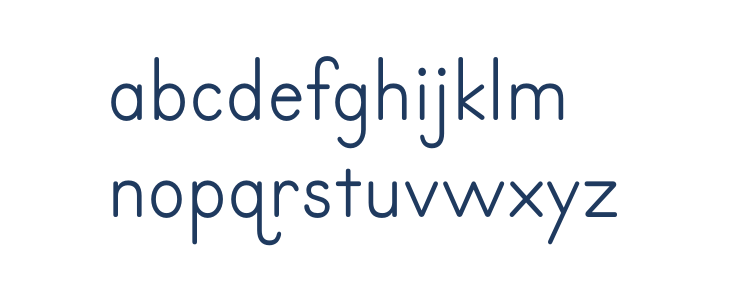 PrimerPrint-Regular Lowercase