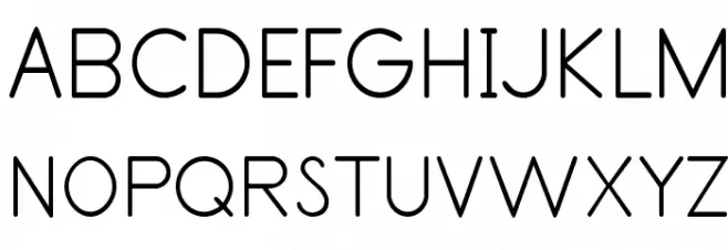 PrimerPrint-Regular Font Litere mari