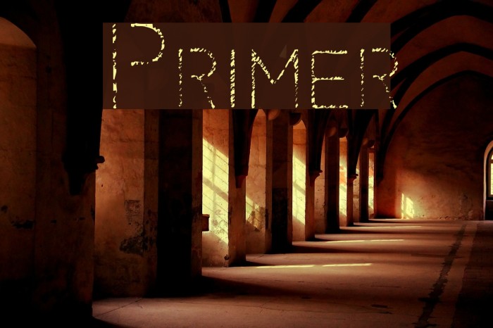 Primer Font examples