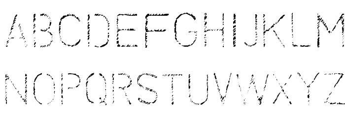 Primer Font LOWERCASE