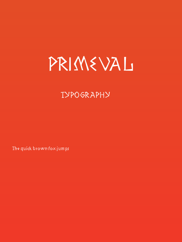 Primeval Poster