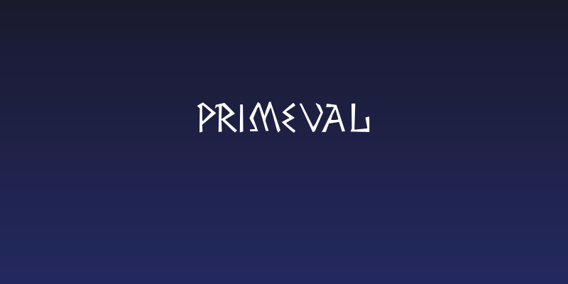 Primeval Social Header