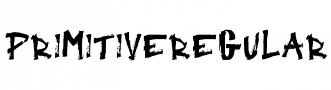 Primitive Regular  Fuentes Gratis Descargar