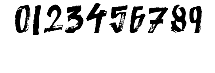 Primitive Regular Font OTHER CHARS