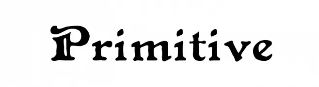 Primitive  Descarca Fonturi Gratis