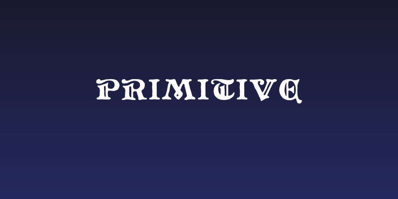 Primitive Social Header