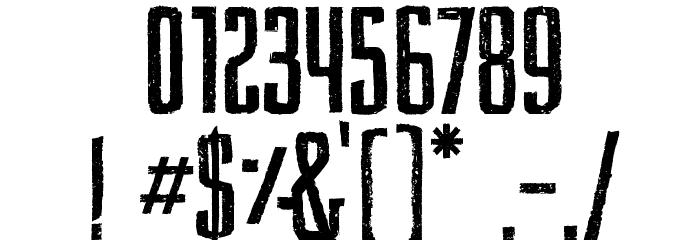 Primma Handmade Font OTHER CHARS