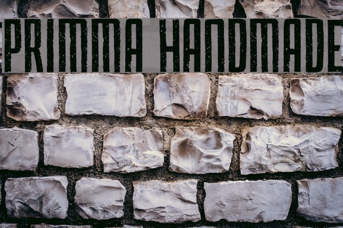 Primma Handmade Font examples