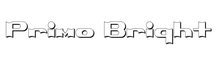 Primo Bright  免费字体下载