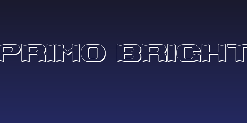 Primo Bright Social Header