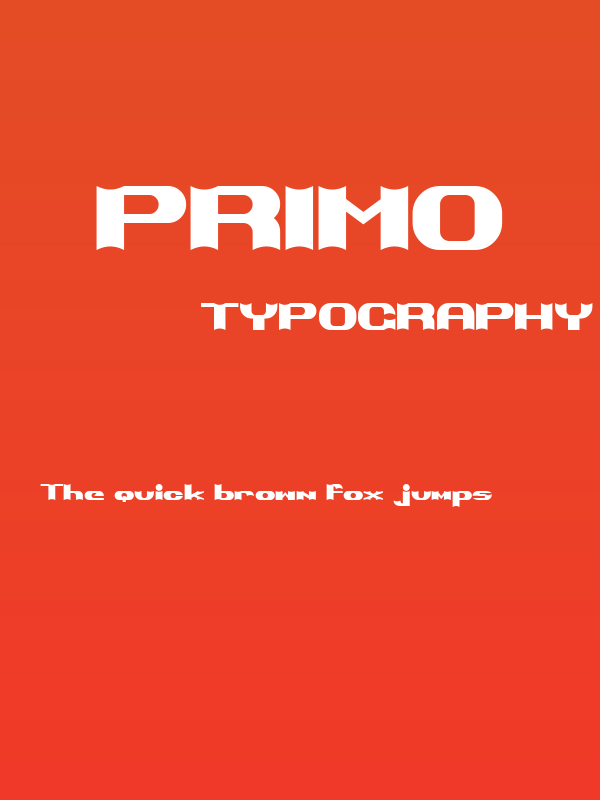 Primo Poster