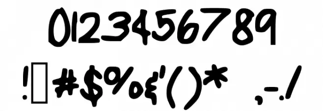 Primrose Font OTHER CHARS