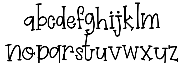 Primrose Font LOWERCASE