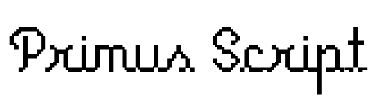Primus Script  フリーフォントのダウンロード