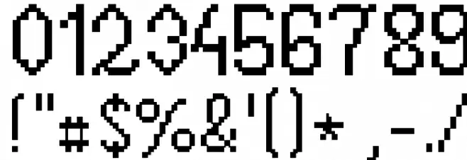 Primus Script Font OTHER CHARS