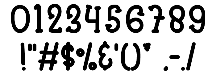 Prince Baby Font OTHER CHARS