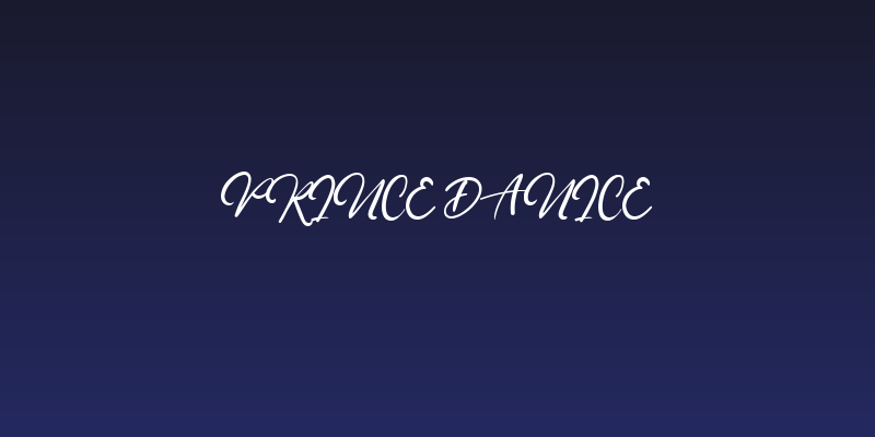 Prince Danice Social Header