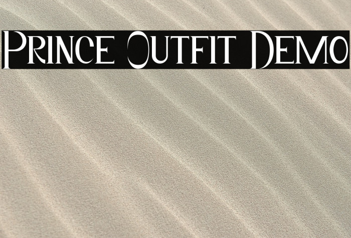 Prince Outfit Demo Example 1