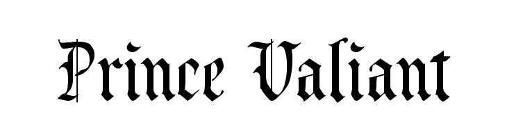 Prince Valiant Caratteri