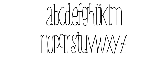 PrinceCharming Font LOWERCASE