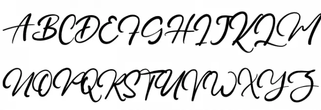 PrinceDanice Schriftart Groß