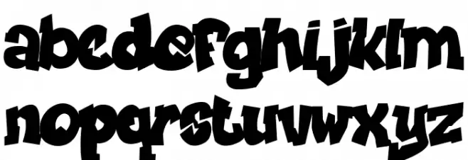 Prince Font LOWERCASE