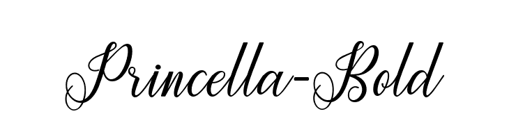 Princella-Bold  Descarca Fonturi Gratis