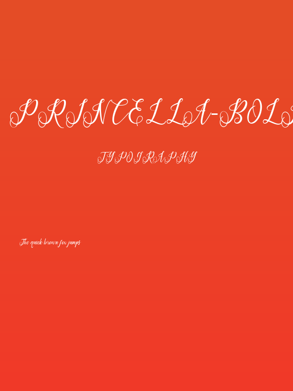 Princella-Bold Poster