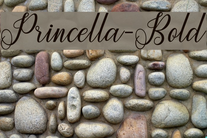 Princella-Bold Example 2