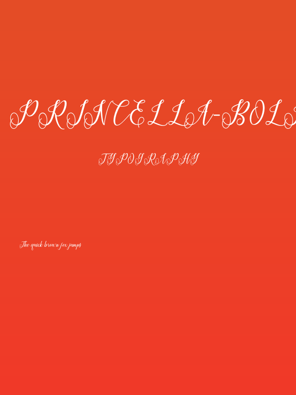 Princella-Bold Poster