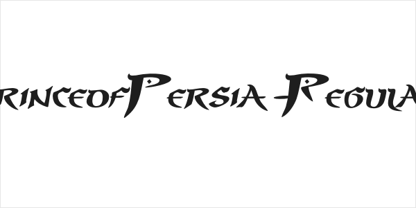 PrinceofPersia-Regular Logo