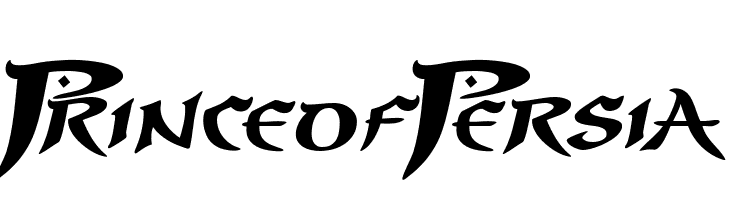 PrinceofPersia  Frei Schriftart Herunterladen