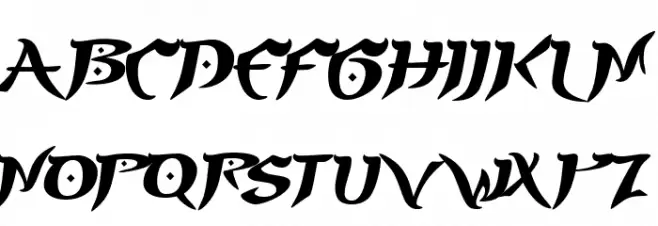 PrinceofPersia Polices MAJUSCULES