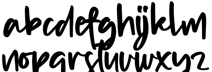 Princes Gabriela Font LOWERCASE