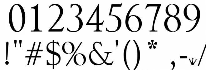 PrincesS AND THE FROG Font OTHER CHARS