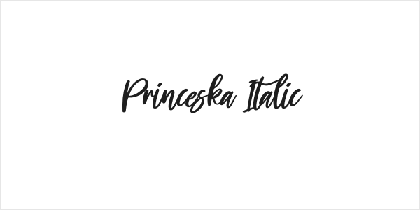 Princeska Italic Logo