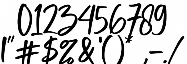 Princeska Font OTHER CHARS