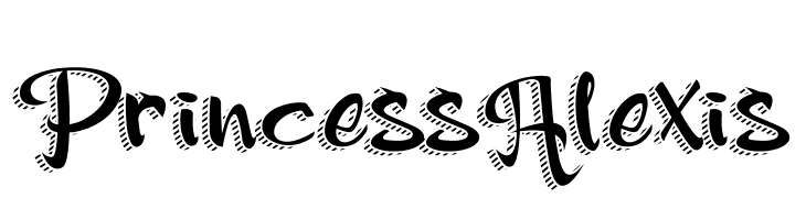 Princess Alexis  Frei Schriftart Herunterladen