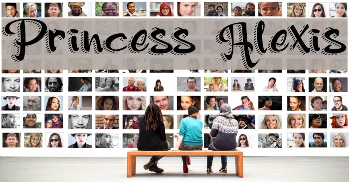 Princess Alexis Font examples