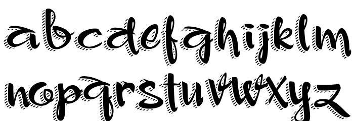 Princess Alexis Font LOWERCASE