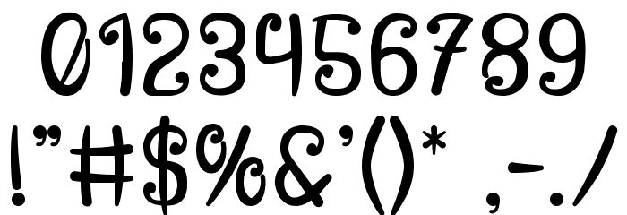 Princess Anna Font OTHER CHARS