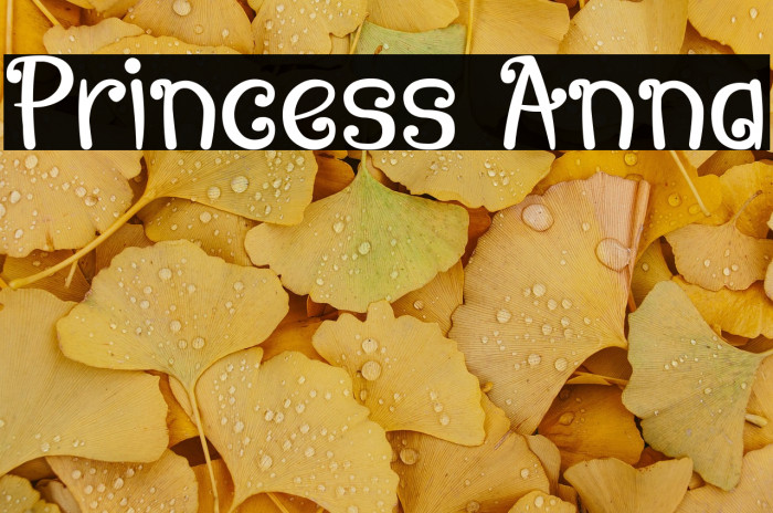 Princess Anna Example 1