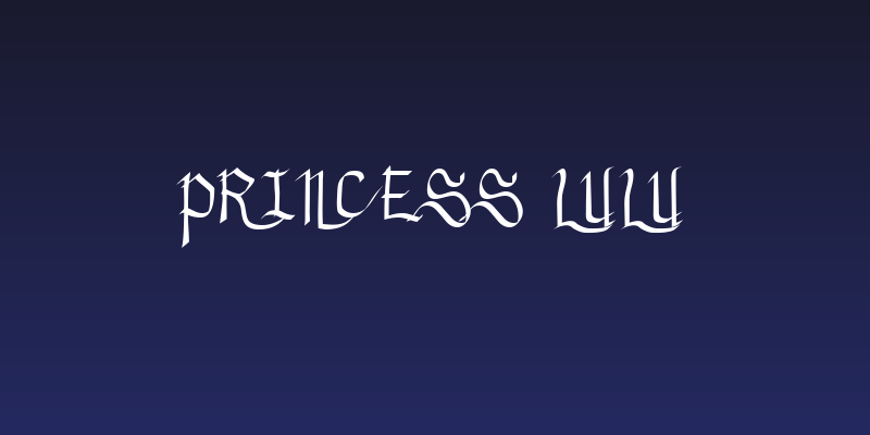 Princess Lulu Social Header