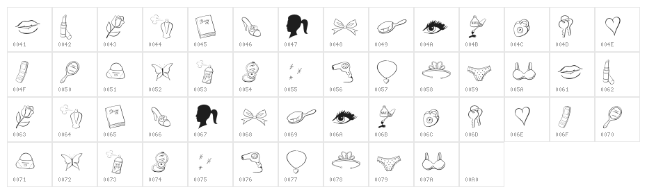 Princess OT Character Map