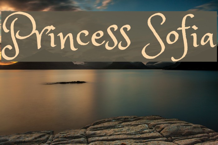 Princess Sofia Font FFonts Net   Princess Sofia Example 1 