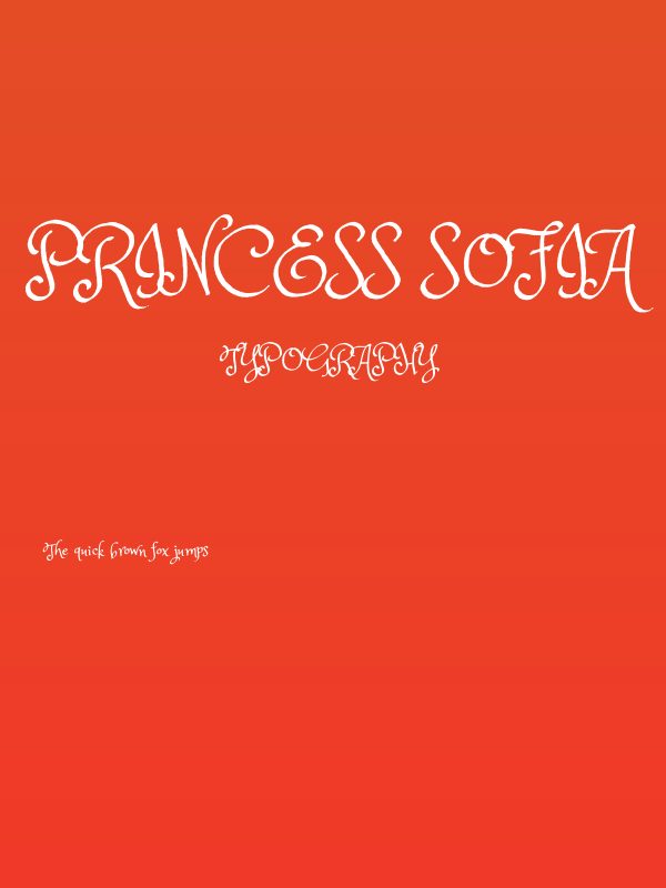 Princess Sofia Poster