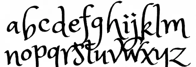 Princess Sofia Font LOWERCASE