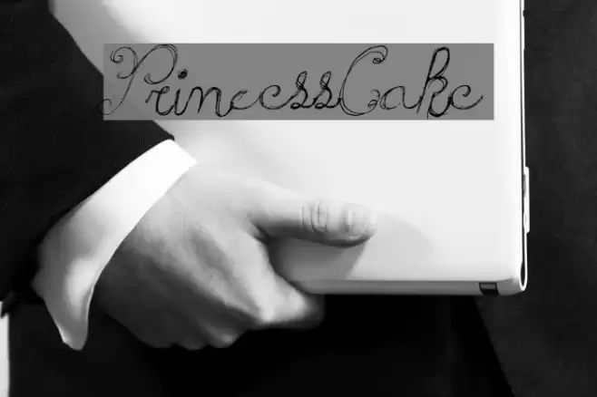PrincessCake Font examples