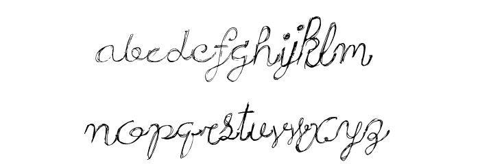 PrincessCake Font LOWERCASE