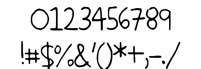PrincessDaisy Font OTHER CHARS